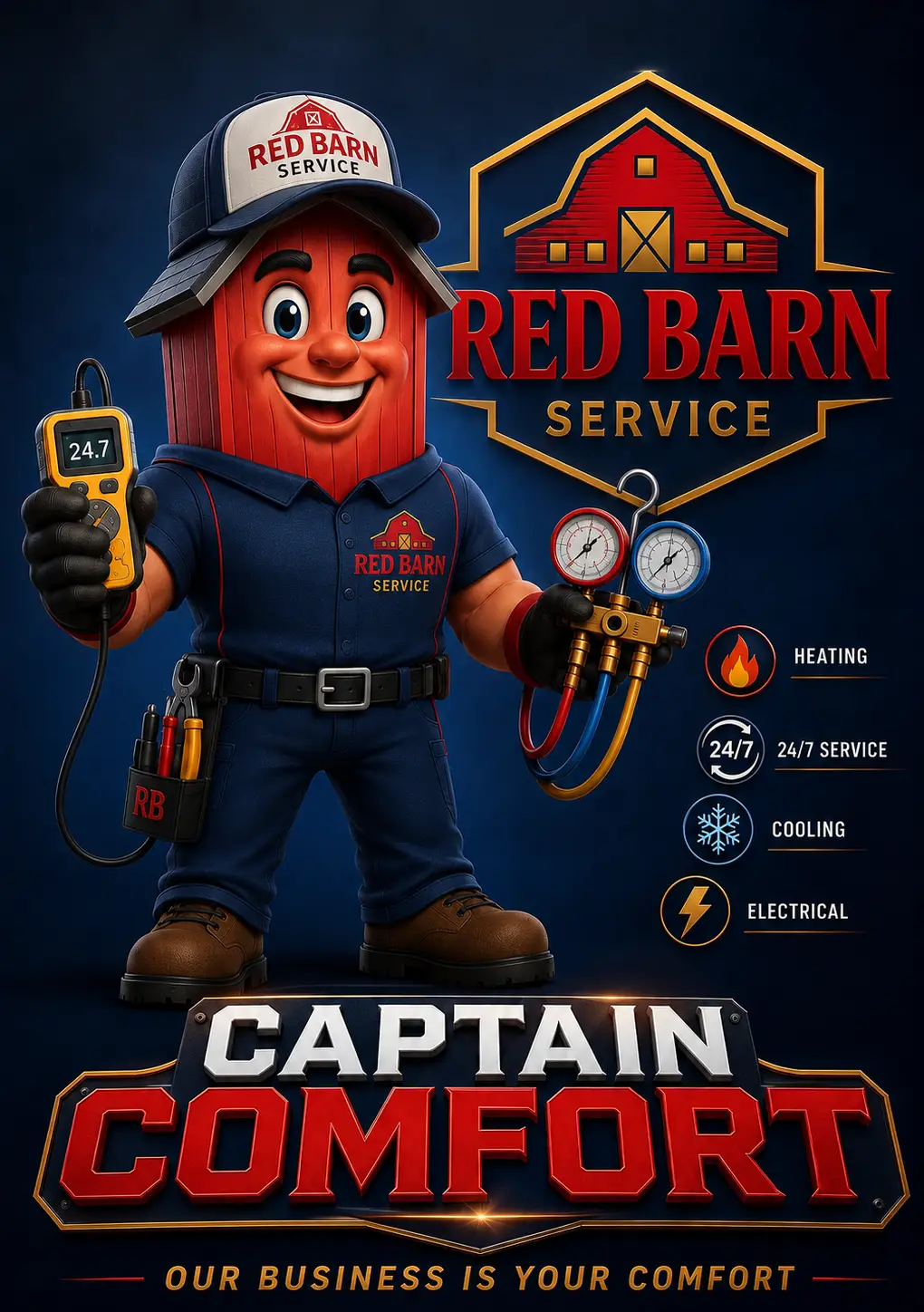 Captain Comfort nocape