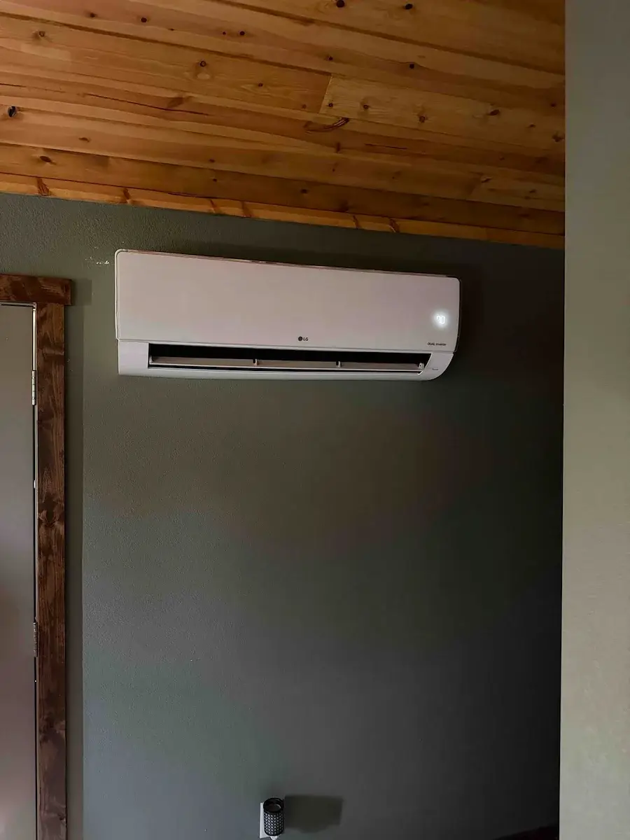 LG ductless — indoor head mounted and running - Marathon City, WI