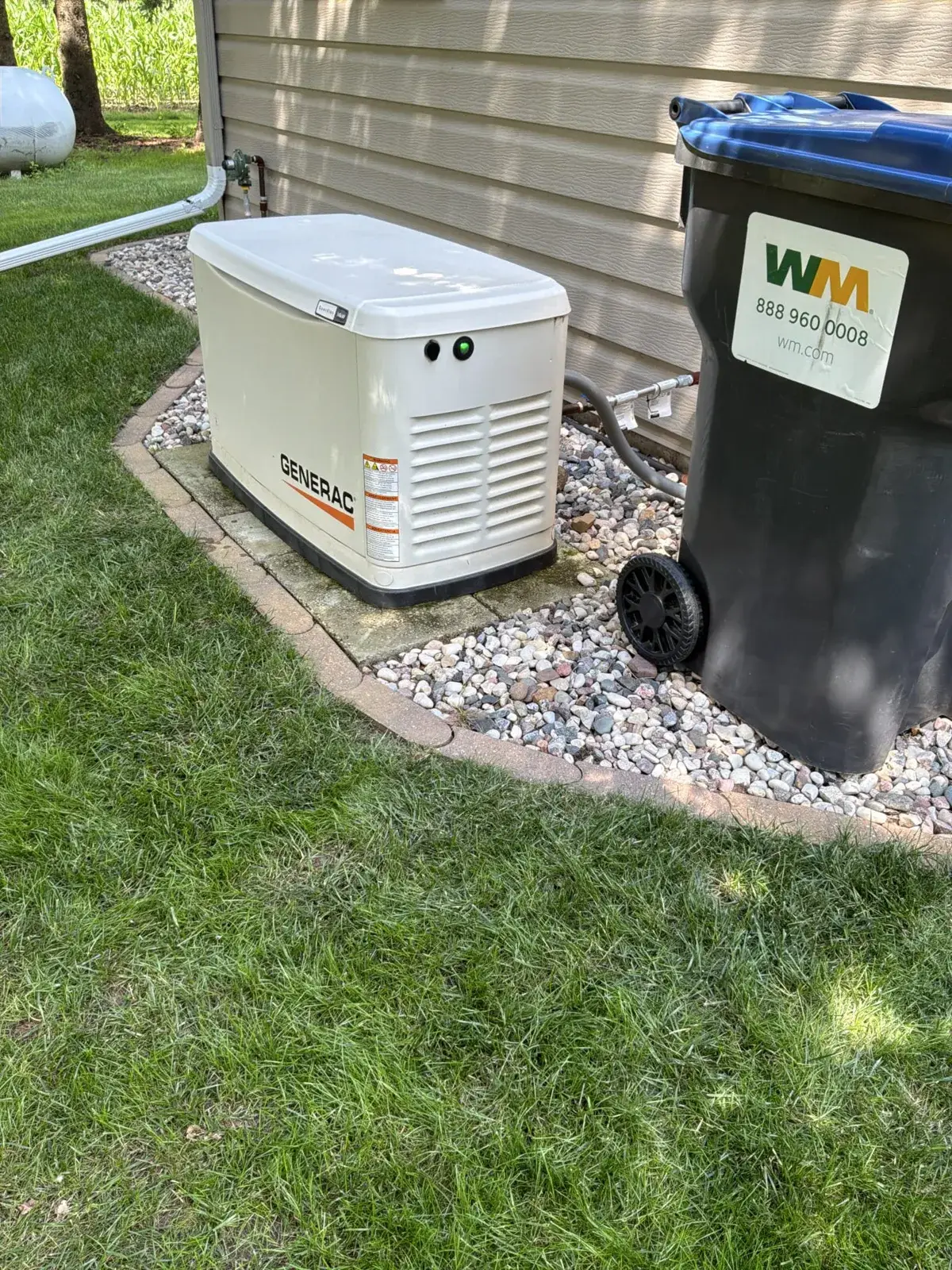 Generator maintenance — annual service on a Generac standby unit - Marshfield, WI